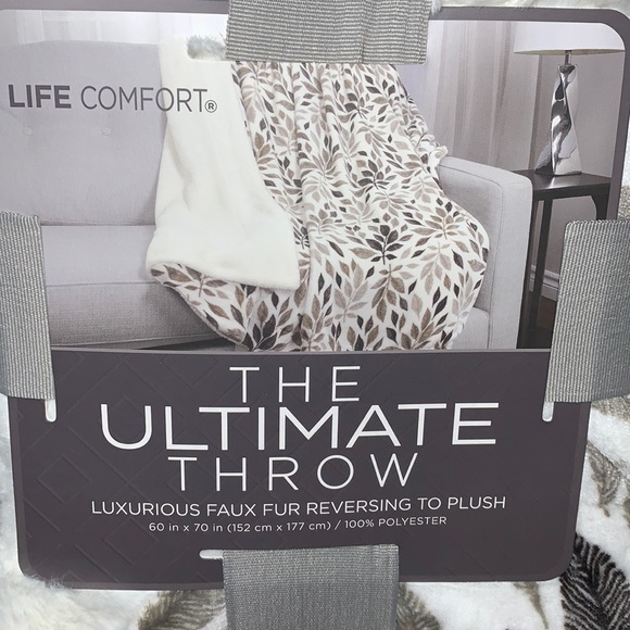 Life Comfort Bedding Life Comfort Ultimate Reversible Faux Fur